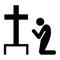 praying icon